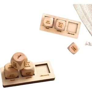 Specialtime‎ Wooden Sparetime Dice Game Set